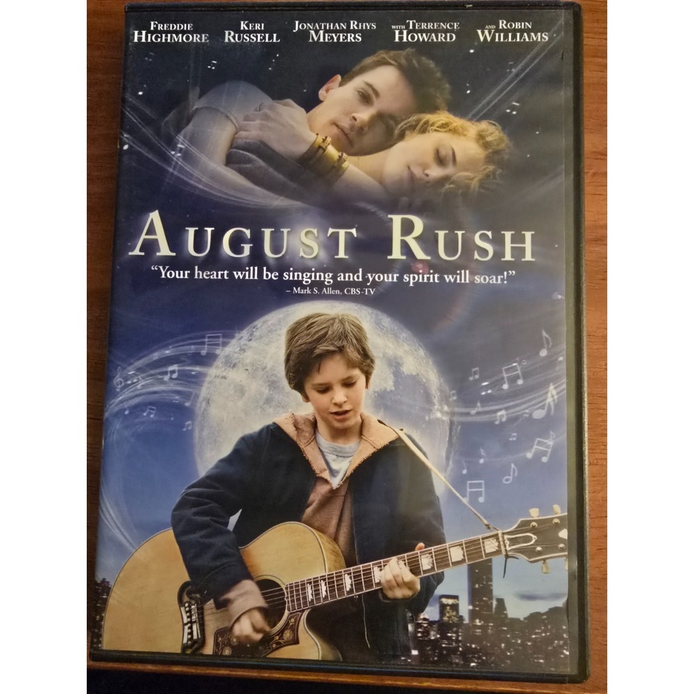 August Rush (DVD,‎ 2007), Robin Williams, Excellent Condition